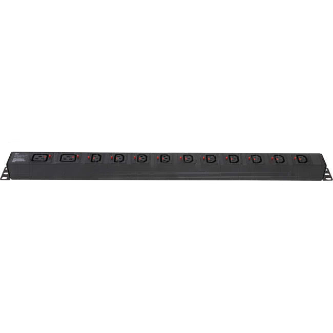 SharkRack 16 Amp C20 12 Way Vertical Power Rail