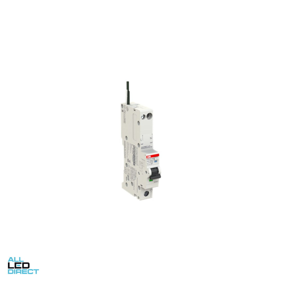 ABB 16 Amp Miniature Circuit Breaker & Residual Current Device MCB/RCD RCBO C Curve 1 Pole AC 10kA 30mA