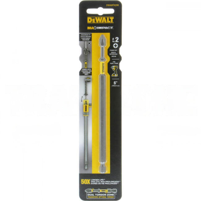 Dewalt MAX IMPACT 150mm PH2 Power Bit