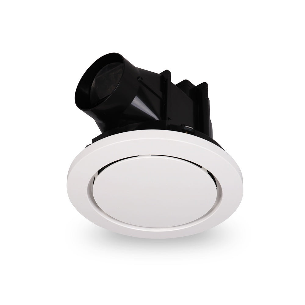 Atom 30 Watt 240mm ECLIPSE Ducted Exhaust Fan With Round Fascia White