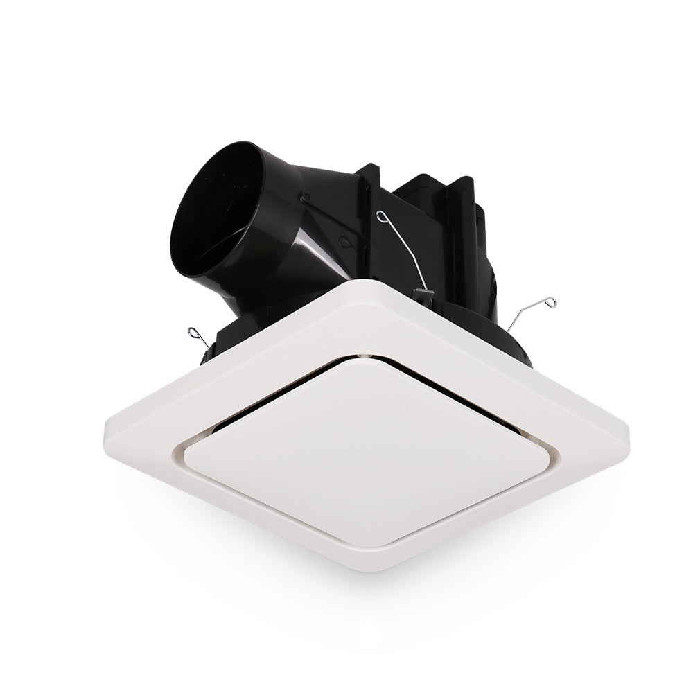 Atom 30 Watt 240mm ECLIPSE Ducted Exhaust Fan With Square White Fascia