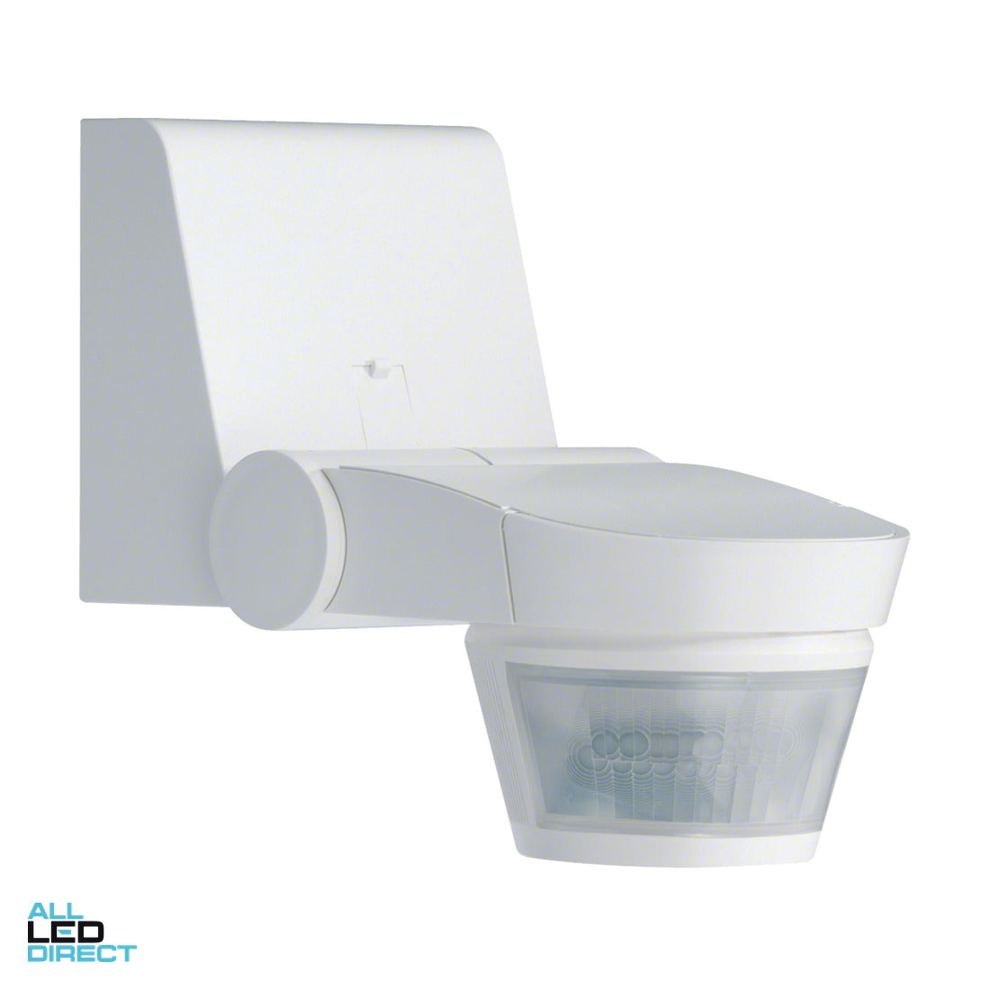 Hager 220 Degree Surface Mounted Wall Movement Sensor IP55 With 16 Metre Detection Range White ALL LED Direct