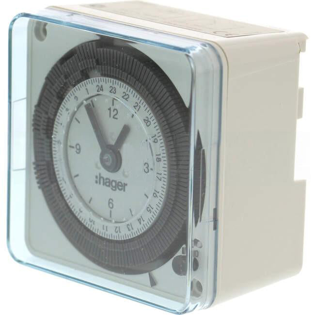 Hager Analogue Time Switch 72X72 24 Hour