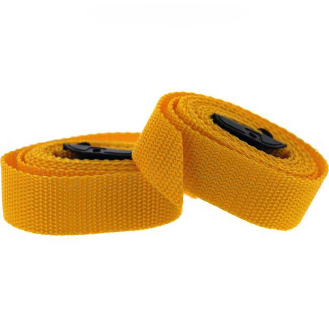 Fasty 25mm x 1.5 Metre TRANSPORT SERIES Strap 400kg Yellow Pack Of 2