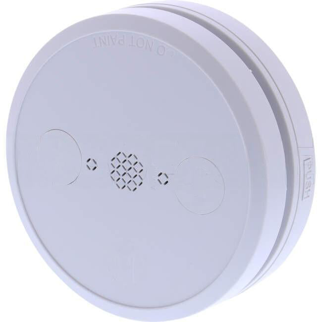 Matelec 240 Volt Surface Mounted Wireless Photoelectric Smoke Alarm with 10 Year Lithium Battery Back Up