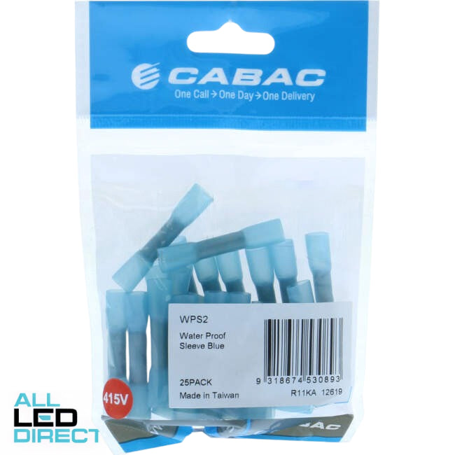 Cabac Waterproof Sleeve Blue Pack Of 25