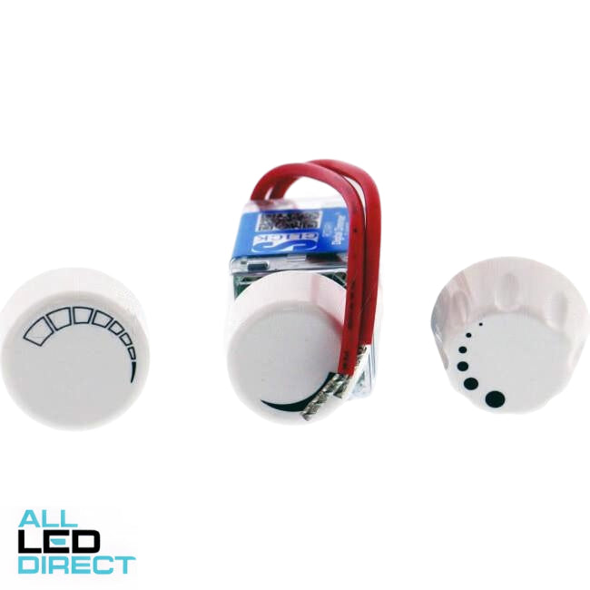 Cabac 350 Watt S-CLICK Trailing Edge Dimmer Mech White