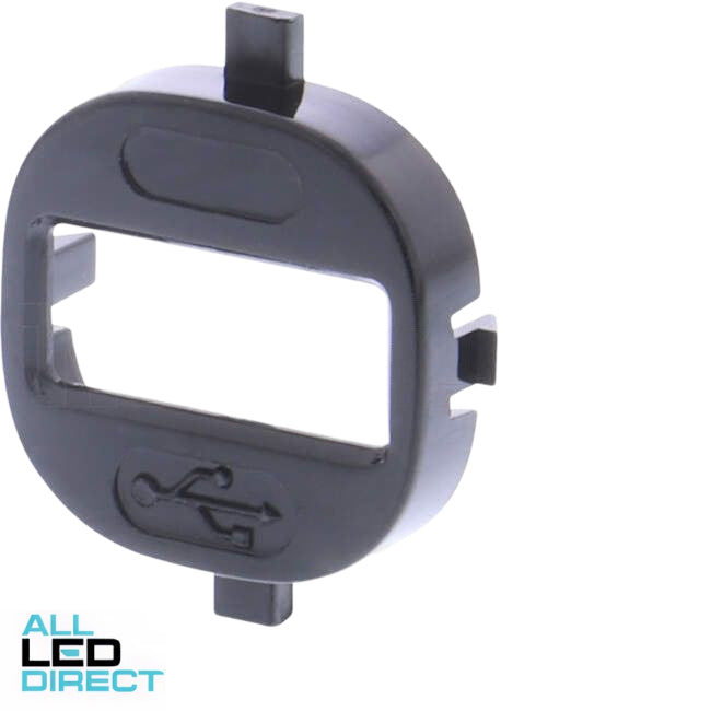 Clipsal 30 SERIES USB Mech Replacement Cap Pack of 5 Black
