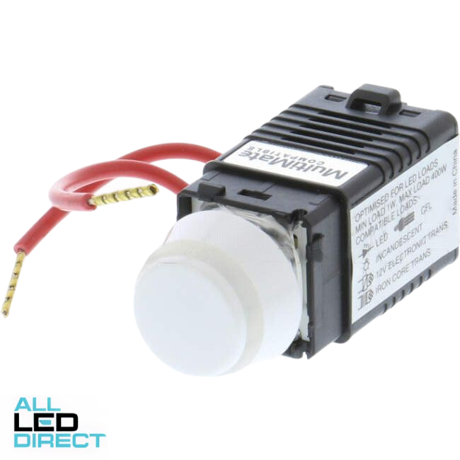 Diginet 400 Watt LEDSMART MultiMate Programmable Rotary Dimmer With Tap ON/OFF Function