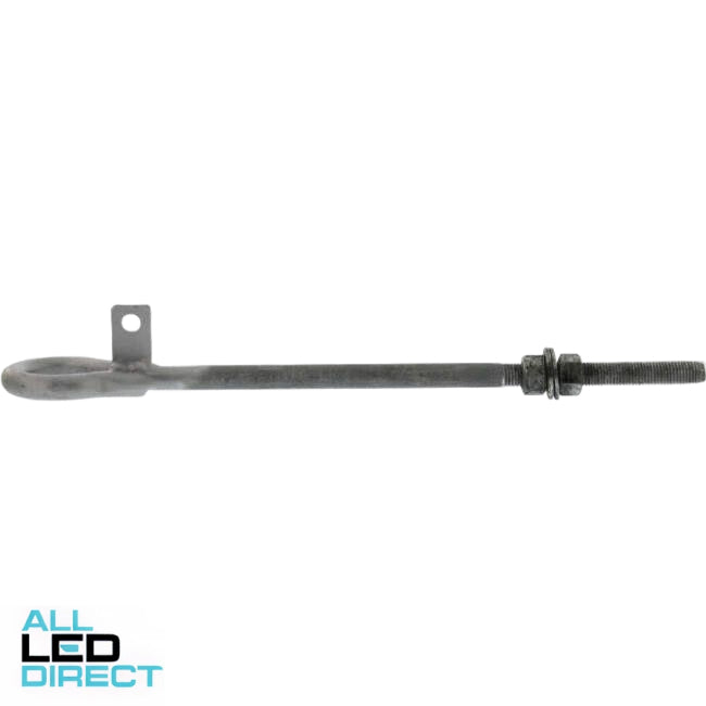 EDS 16mm Galvanised Eye Bolt 250mm Long With Earth Tag