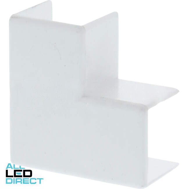 APP 25mm x 25mm 90 Degree Cable Duct Flat Angle White - Green Star Certified