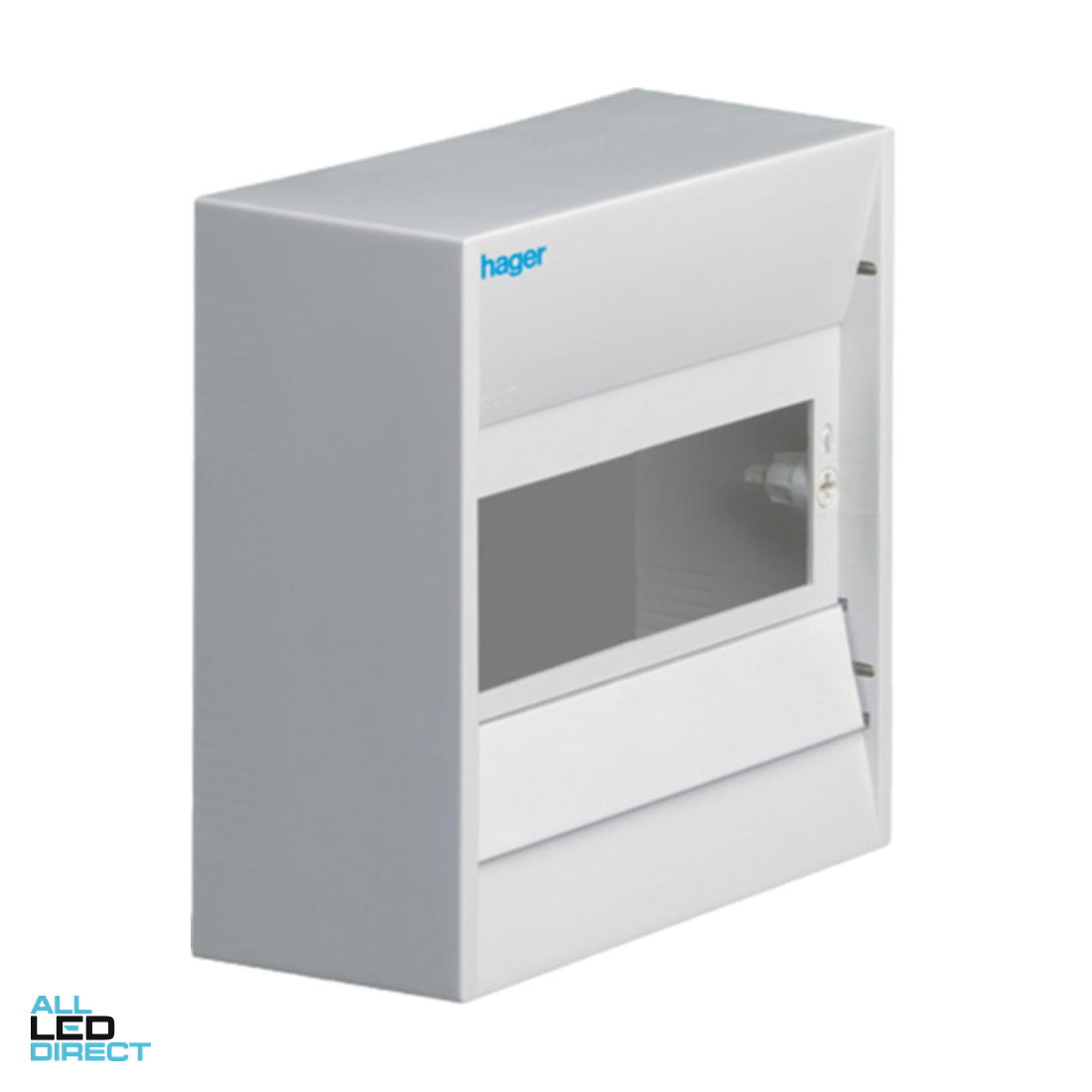 Hager 6 Module Plastic Enclosure IP30 Without Door