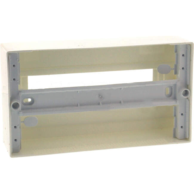 Hager 10 Pole Surface Mount Enclosure Suitable To Mounting To Meter Panels