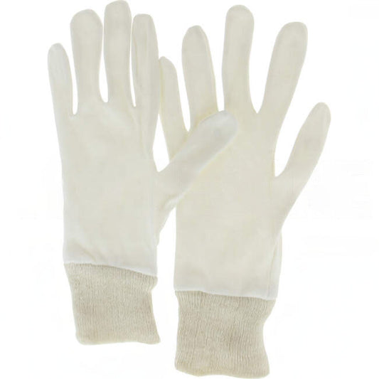 Volt Safety Deluxe Cotton Inner Glove Pack of 5 - Large