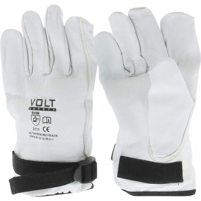 Volt Safety Leather Outer Gloves To Suit Class 00 & 0 Gloves Size 9