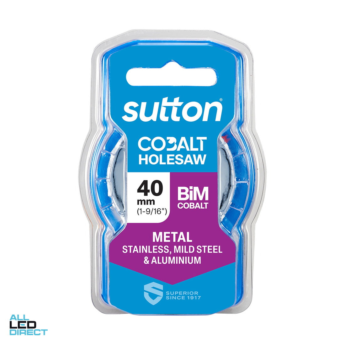 Sutton Tools 40mm Bi-Metal Holesaw