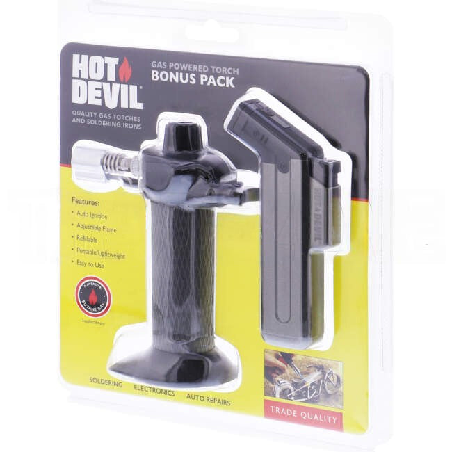 Hot Devil Gas Powered Torch Bonus Pack