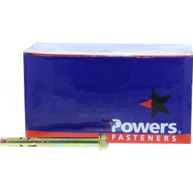 Powers 10mm x 100mm Hex Sleeve Anchor Pack Of 50