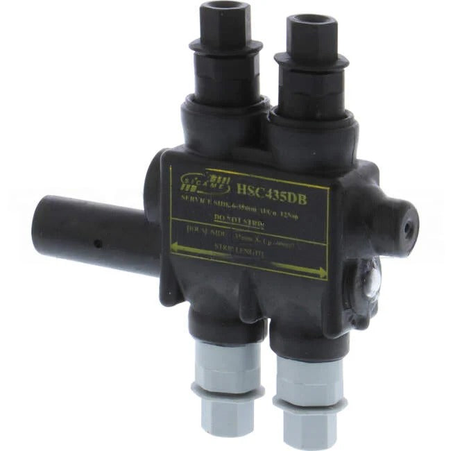 Sicame House Service Connector With Double Bolts Unclipped - FOR USE IN NSW