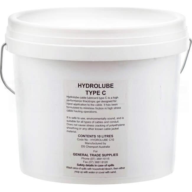 GTS 10 Litre Pail Cable Lube Green Gel