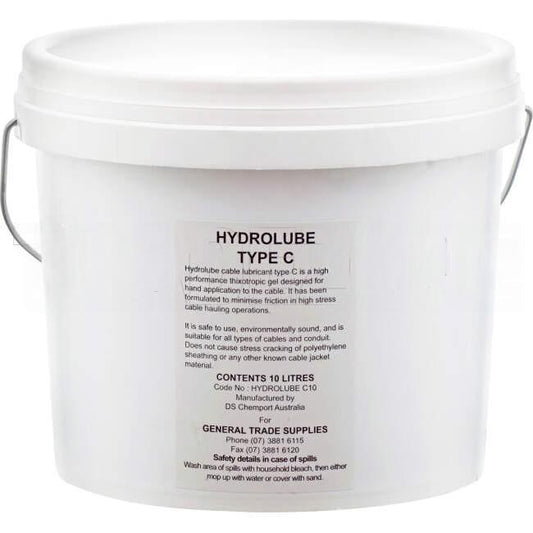 GTS 10 Litre Pail Cable Lube Green Gel