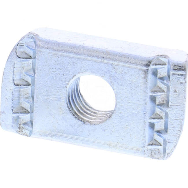 Impres Channel Nut No Spring M10 Zinc Plated