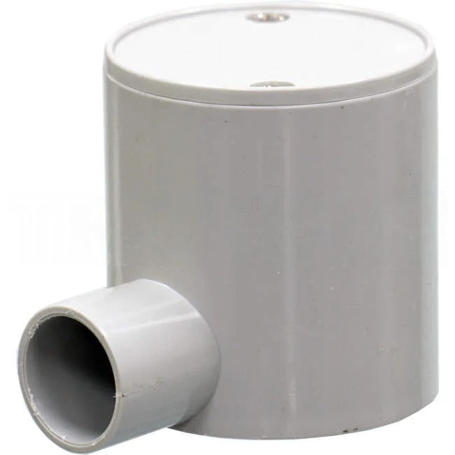 GTS 25mm 1 Way Deep Round Junction Box