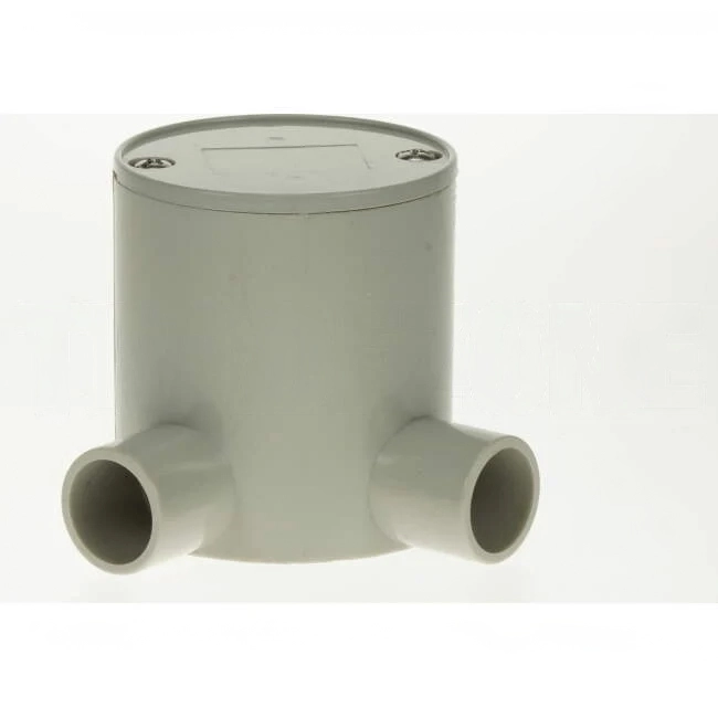 GTS 20mm 2 Way 90 Degree Deep Round Junction Box