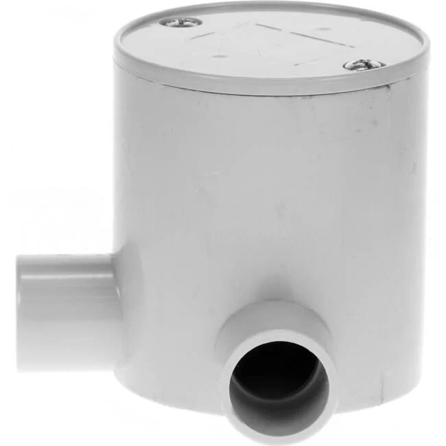 GTS 20mm 2 Way 90 Degree Deep Round Junction Box