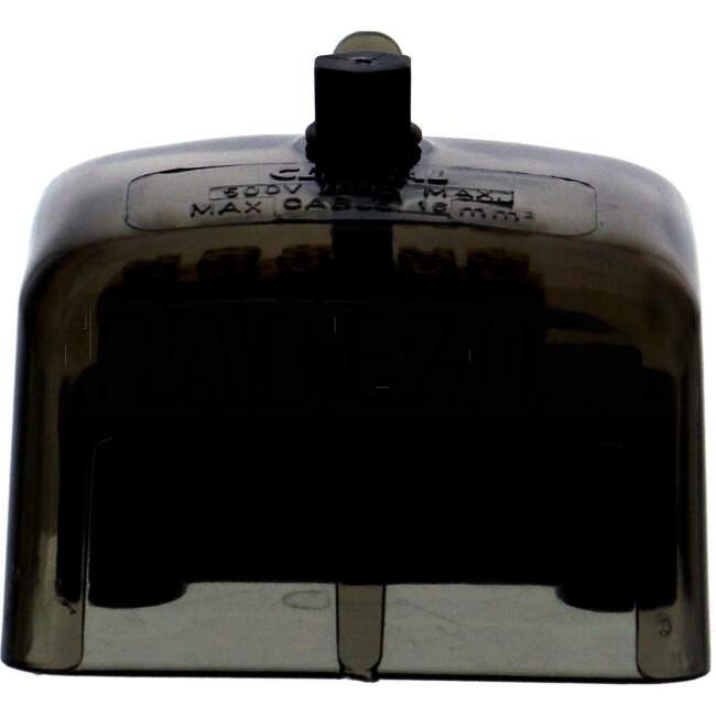 Clipsal 5 Hole Neutral Link 100 Amp Complete With 5 x 16mm Black