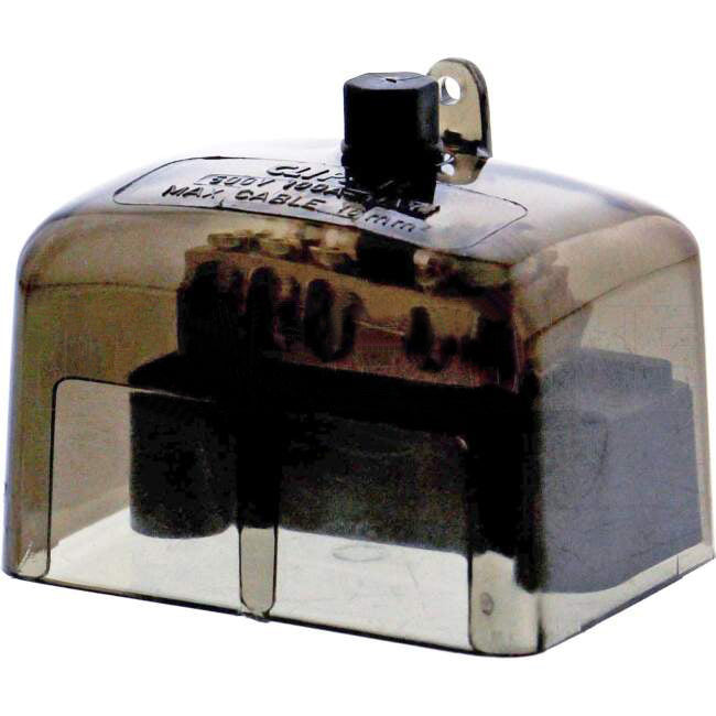 Clipsal 5 Hole Neutral Link 100 Amp Complete With 5 x 16mm Black