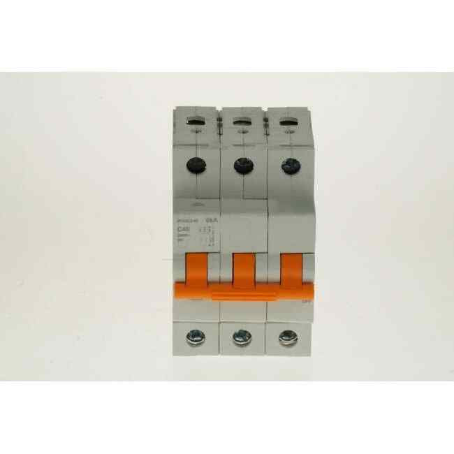NHP 40 Amp MOD6 Miniature Circuit Breaker MCB C Curve 3 Pole 6kA - Default Title (MOD6340)