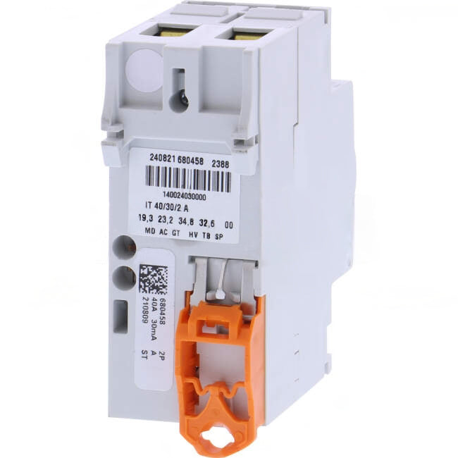 NHP 40 Amp MOD6 Residual Current Device RCD 2 Pole Type A 30mA