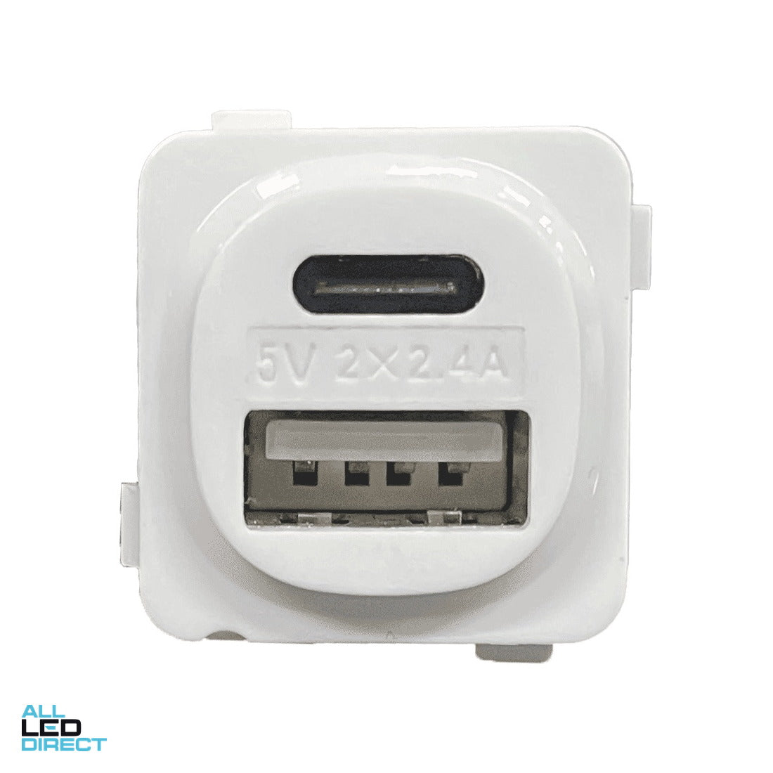 Kasta Unison Dual Type USB Mechanism Type A & C ALL LED Direct