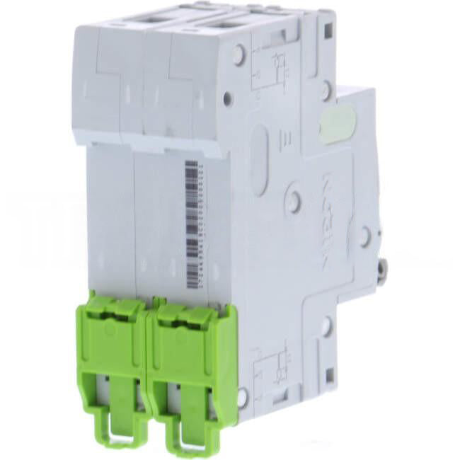 Noark 63 Amp DC Miniature Circuit Breaker MCB 2 Pole K Curve 10kA