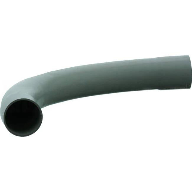 APP 50mm 90 Degree 305mm Radius NBN / Telco Sweeping Conduit Bend White - Green Star Certified