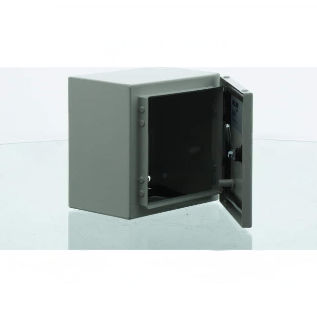 NHP N-Line 200mm W x 200mm H x 155mm D Steel IP66 Enclosure Grey