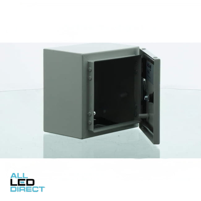 NHP N-Line 200mm W x 200mm H x 155mm D Steel IP66 Enclosure Grey