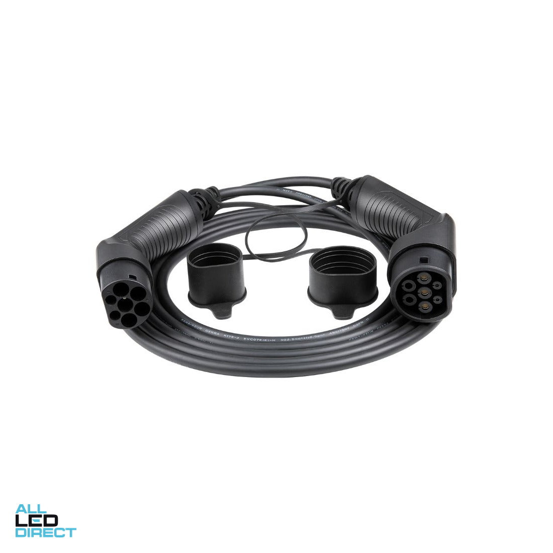 Ocular 22 kW Type 2 to Type 2 EV Charging Cable 10 Metres