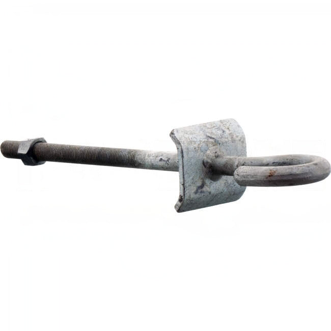 Sicame 16mm Galvanised Open Eye Bolt With 250mm Thread Galvanised