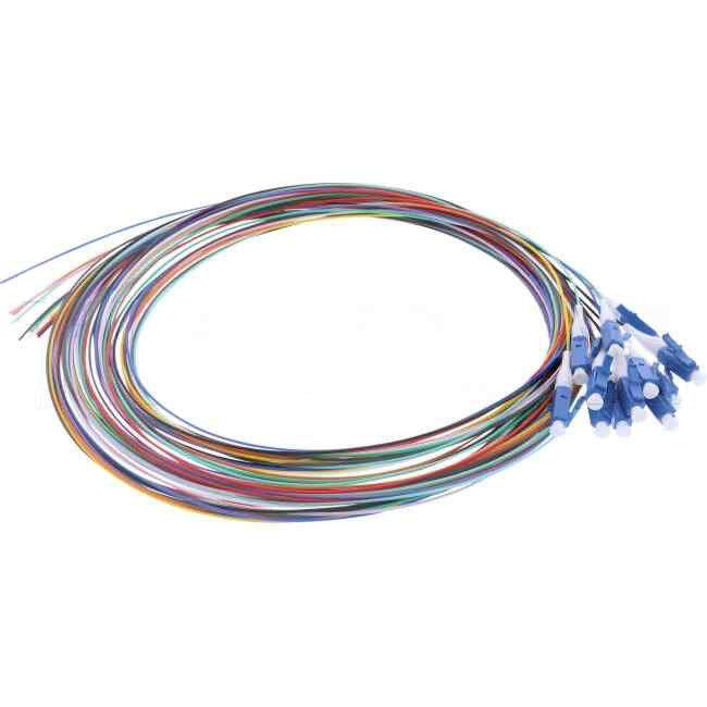 Select Data Single Mode LC OS2 Pigtail 2 Metre - 12 Colour Pack