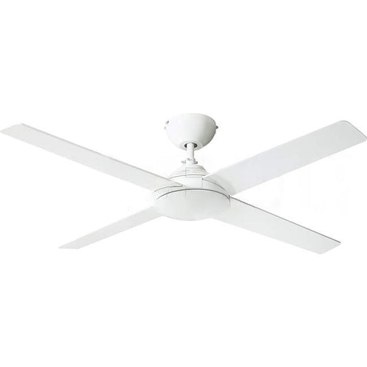 Legrand 1220mm (48') INSPIRE 4 Blade Ceiling Sweep Fan With Wall Switch White