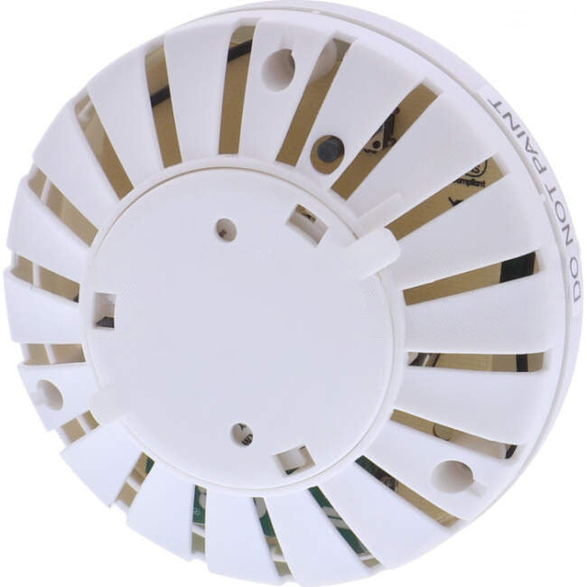 Red Smoke Alarms 10 Year Lithium Battery Heat Alarm