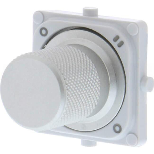 Clipsal STYL 4 Position Rotary Knob OFF-1-OFF-2 Silver