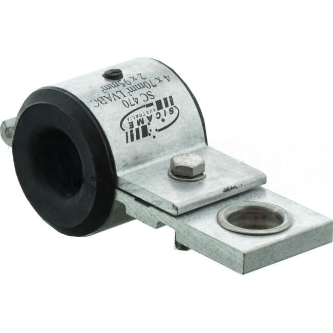 Sicame Suspension Clamp Aluminium Body With Stainless Fastners Suitable For 4 Core 70mm Or 2 Core 95mm Cable