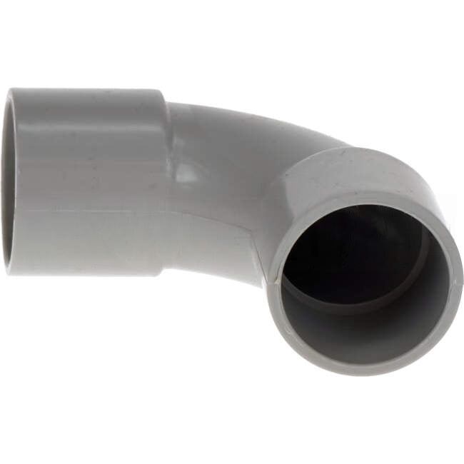 GTS 25mm 90 Degree Medium Duty Conduit Elbow Grey