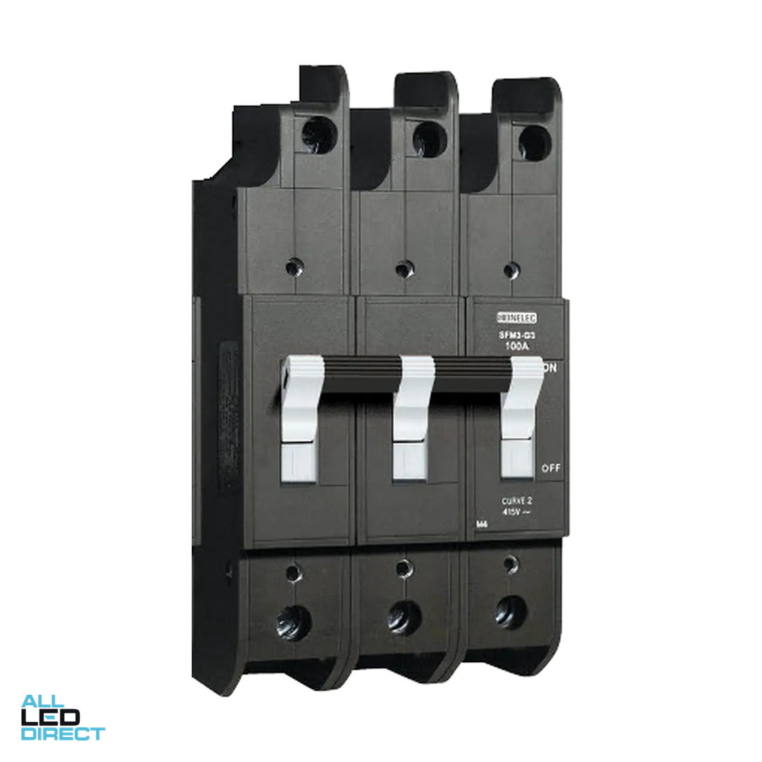 CBI Heinemann 32 Amp SFM Miniature Circuit Breaker MCB Curve 2 3 Pole 6kA ALL LED Direct