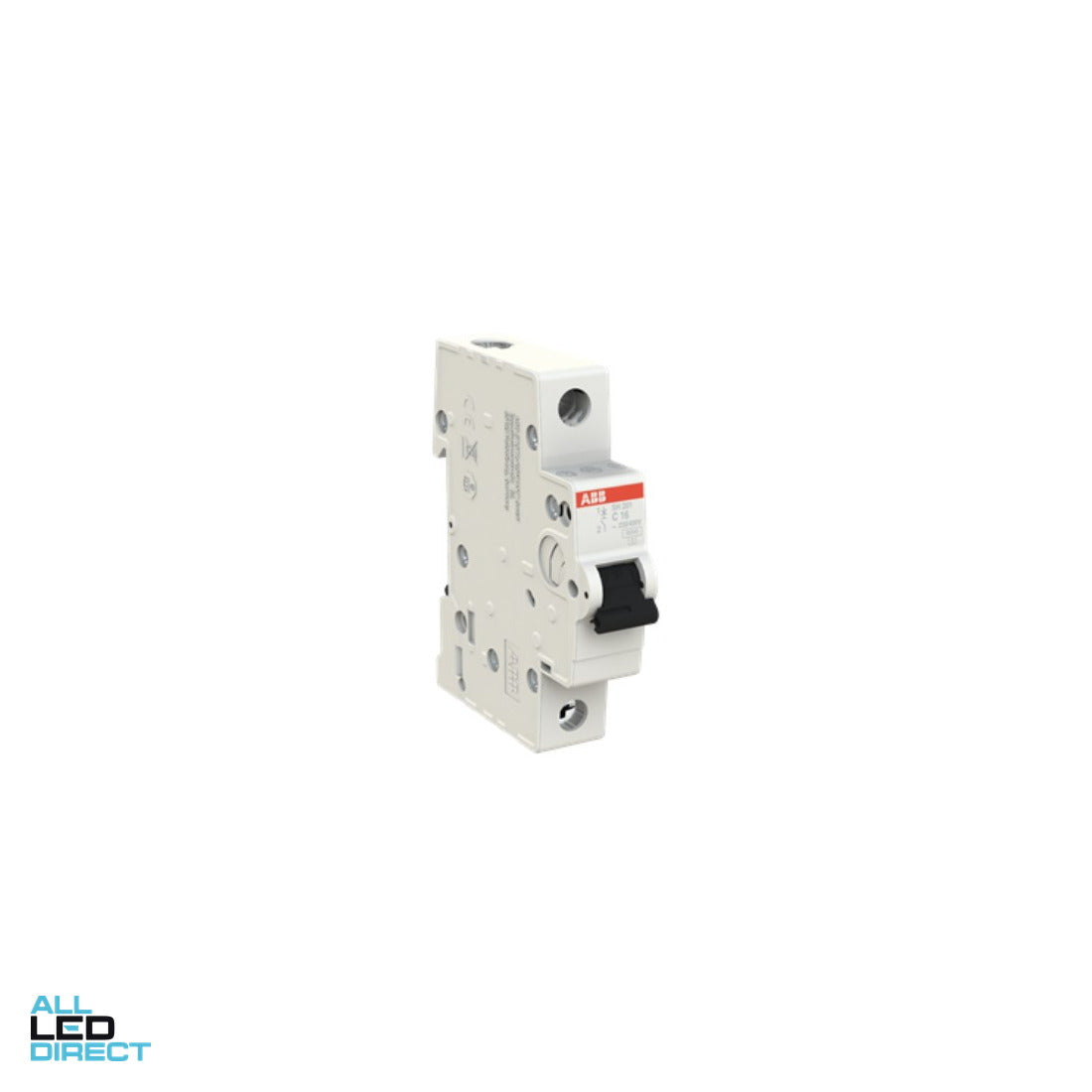 ABB 16 Amp Miniature Circuit Breaker MCB C Curve 1 Pole 6kA