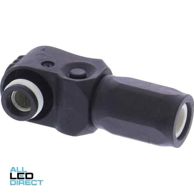 Amphenol Right Angle Plug to Suit 25mm Cable Black