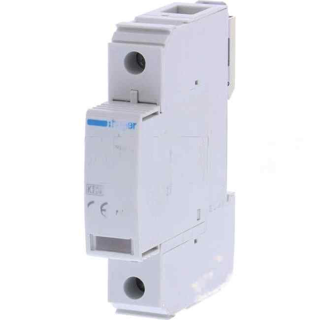 Hager 1 Pole 1 Module 40kA Surge Protection Diverter With Replaceable Cartridge - Default Title (SPB140D)